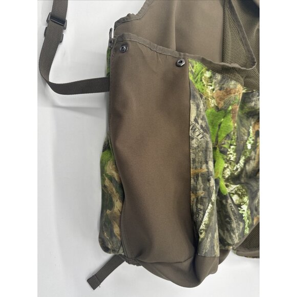 Mossy Oak Obsession Hunting Vest Mens XL Camo Bird Fowl Pockets Outdoor Hiking - Picture 12 of 15